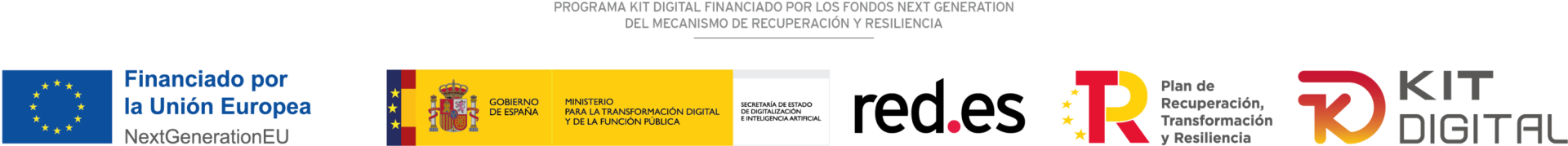 Cofinanciado por Kit Digital - NextGenerationEU